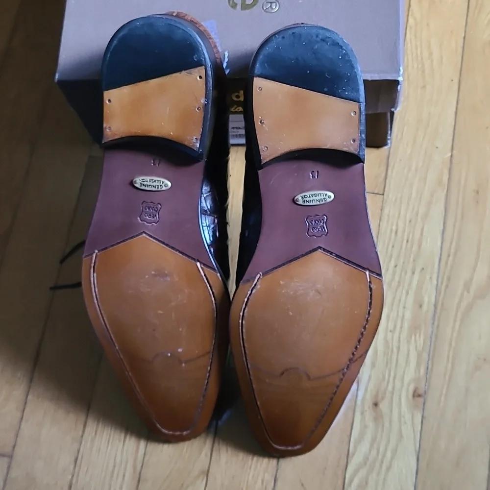 Two tone alligator shoes - Picture 4 of 4